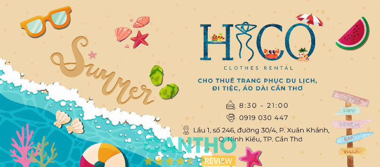 HiCo. Clothes cho thuê áo dài đẹp tại Cần Thơ