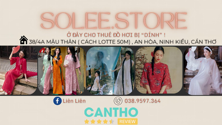 SOLEE.store cho thuê áo dài Cần Thơ 