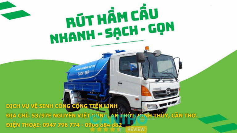Công Ty Tiến Linh hut hầm cầu ở cần thơ