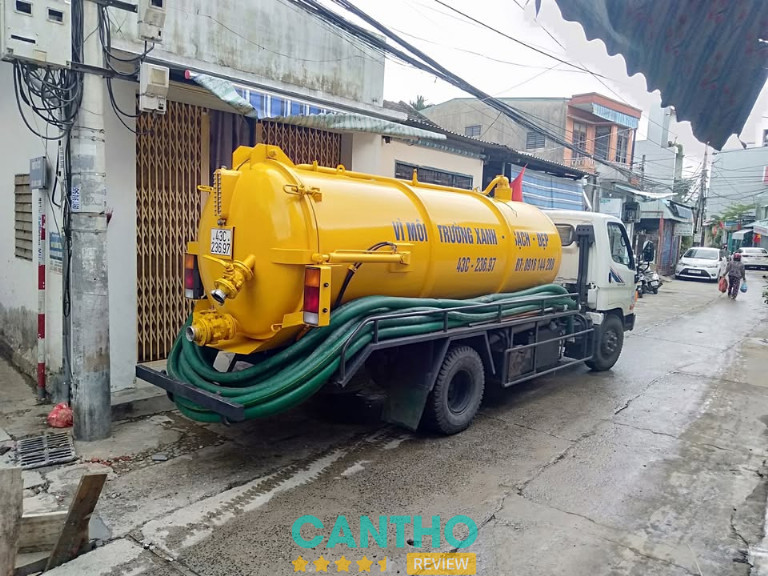 Dịch vụ hút hầm cầu Cần Thơ 