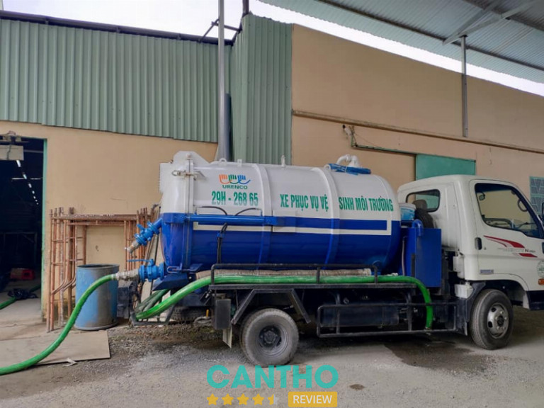hút bể phốt Thiên Xanh ở Cần Thơ 