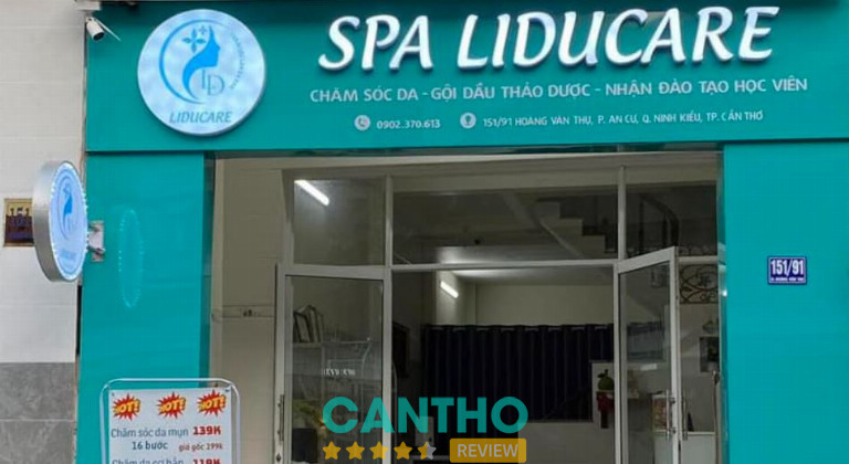 Spa Liducare chăm sóc da ở cần thơ