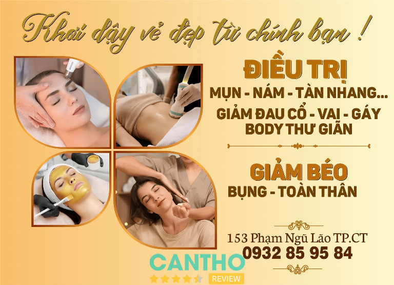 Thu Spa Chăm Sóc Da tại Cần Thơ 