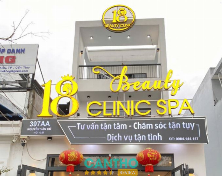 18 Beauty Clinic ở Cần Thơ 
