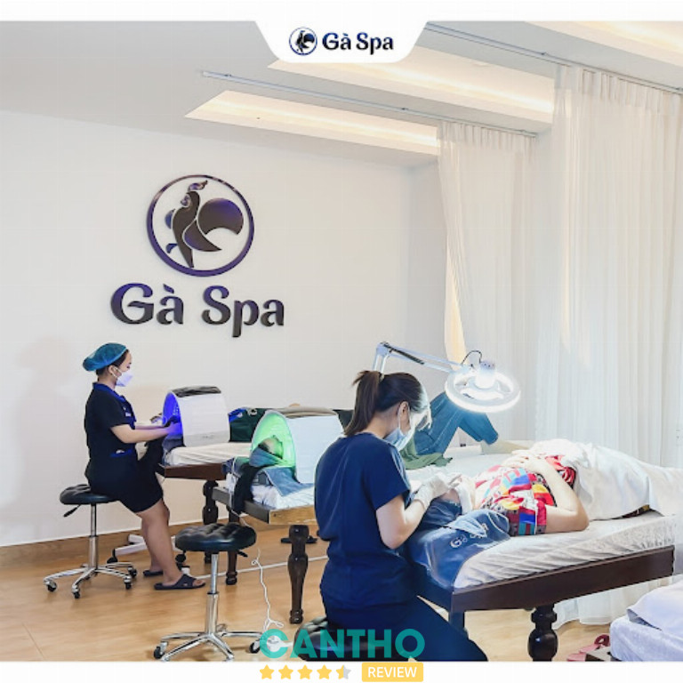 Gà Spa Cần Thơ làm đẹp da 