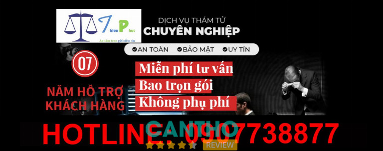 Công ty dịch vụ thám tử Thiên Phúc tại cần thơ