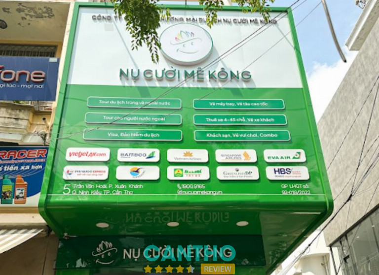 công ty du lịch cần thơ Nụ Cười Mê Kông 