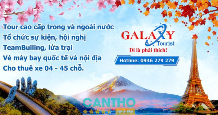 công ty du lịch Galaxy Tourist  tại cần thơ