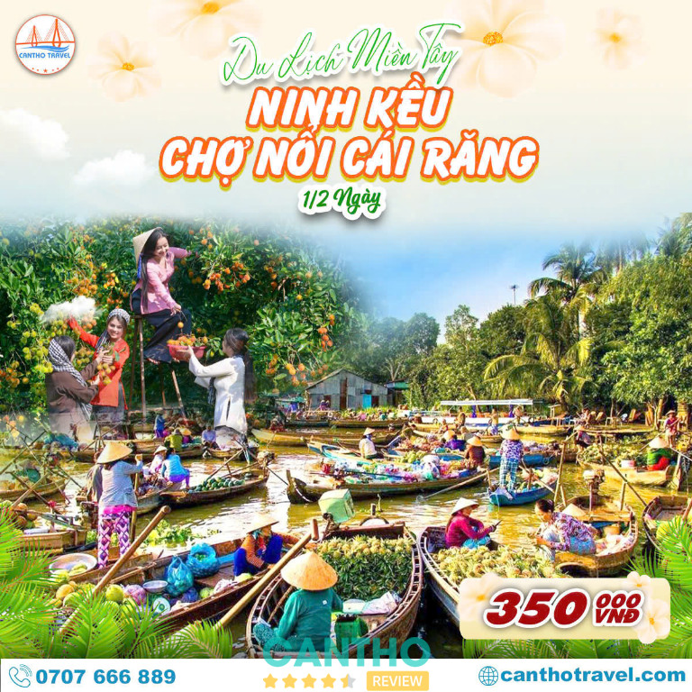Cần Thơ Travel cung cấp tour du lịch chất lượng
