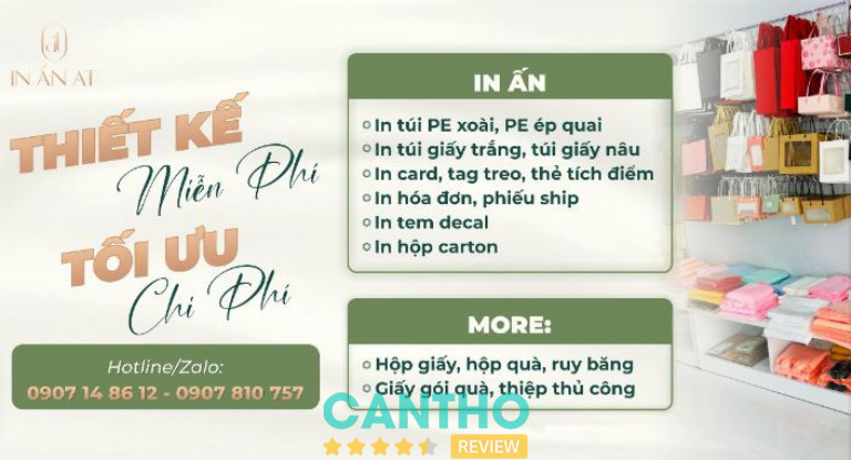 công ty In Ấn AT tại cần thơ