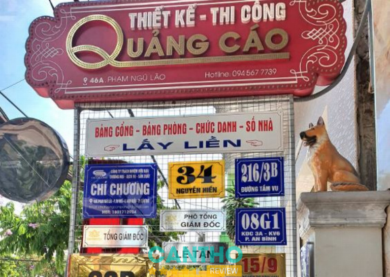 Công ty Chí Chương chuyên làm biển quảng cáo ở Cần Thơ