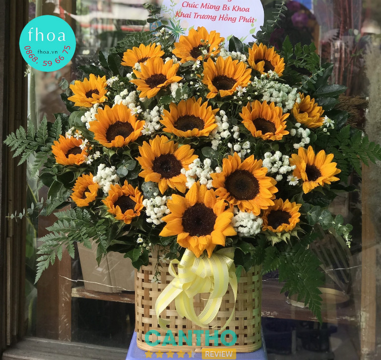FHoa Cần Thơ cung cấp hoa khai trương