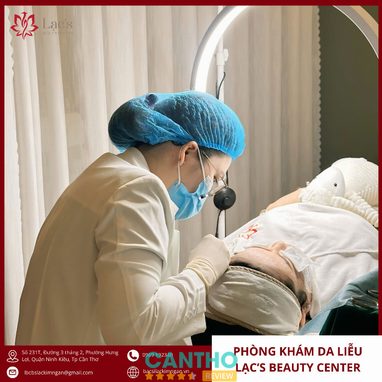 Phòng Khám Da Liễu Lạc's Beauty Center địa chỉ trị nám tàn nhang tại Cần Thơ
