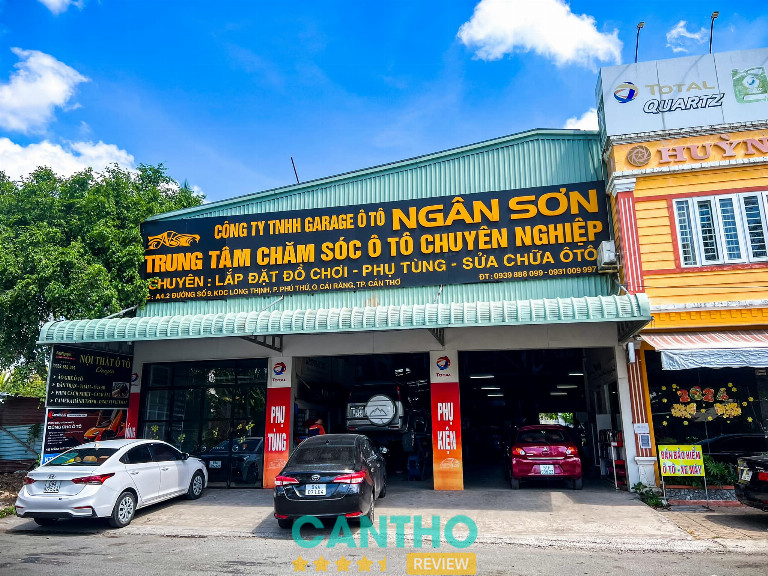 Garage ô tô Ngân Sơn chuyên bảo dưỡng tại cần thơ