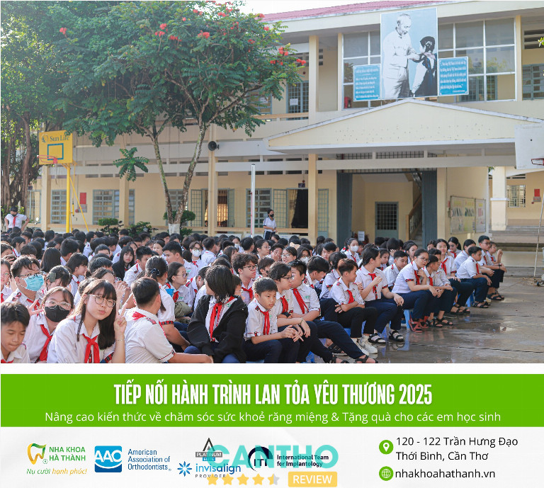 Nha khoa Hà Thành đồng hành cùng cộng đồng Cần Thơ