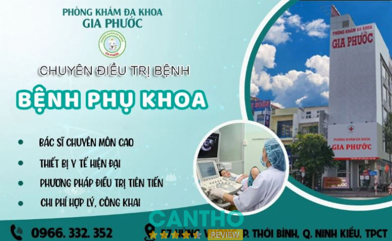 khám phụ khoa tại Đa khoa Gia Phước 