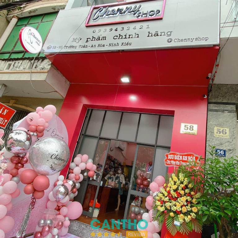cửa hàng mỹ phẩm Chenny Shop Cần Thơ