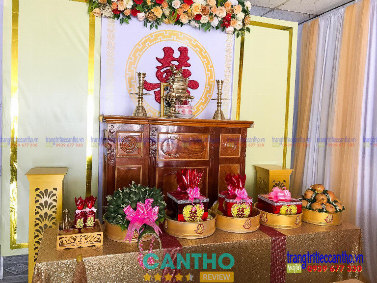 MekongParty trang trí gia tiên tại Cần Thơ