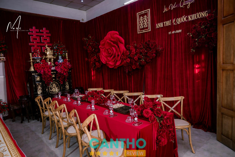 Mộc Decor Wedding cung cấp dịch vụ trang trí gia tiên ngày cưới tại Cần Thơ