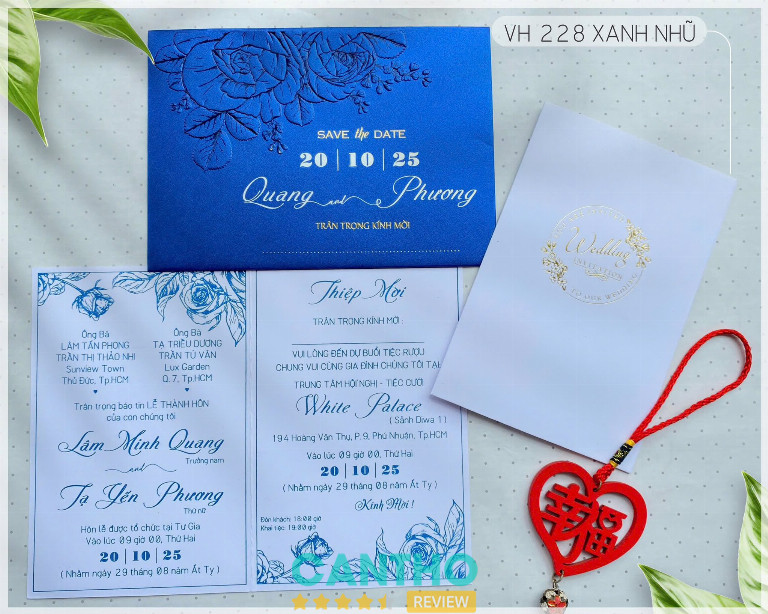 Thiệp Cưới Vĩnh Hoàng