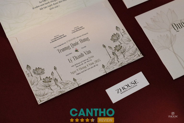 Thiệp Cưới ZHOUSE ở cần thơ
