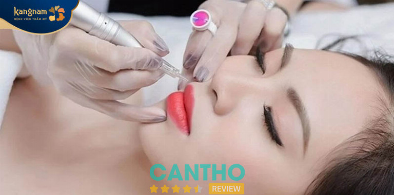 Viện Thẩm mỹ Kangnam Cần Thơ phun xăm môi mày chuẩn Hàn
