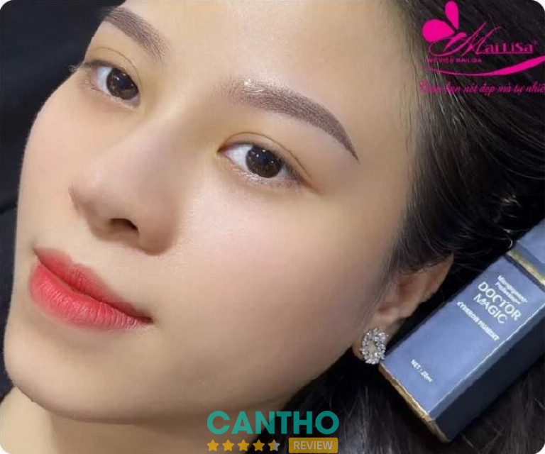 Thẩm mỹ viện Mailisa Cần Thơ chuyên phun xăm môi mày ở cần thơ