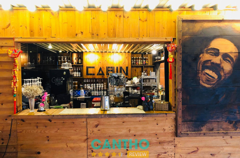 Cabin Coffee đối diện cổng B Đại học Cần Thơ