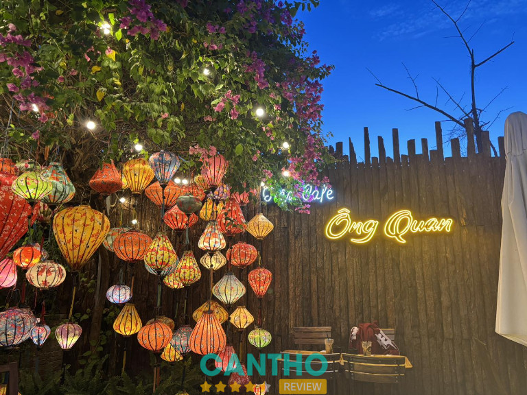 Tiệm cà phê Ông Quan mang đến không gian chill Đà Lạt tại cần thơ