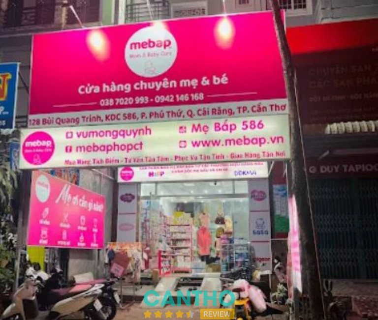 Mẹ Bắp Shop cung cấp sản phẩmcho mẹ bầu và em bé tại Cần Thơ