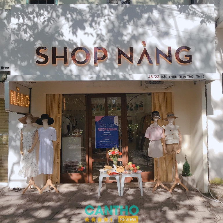 Shop Nàng Cần Thơ chuyên đồ nữ đa dạng phong cách