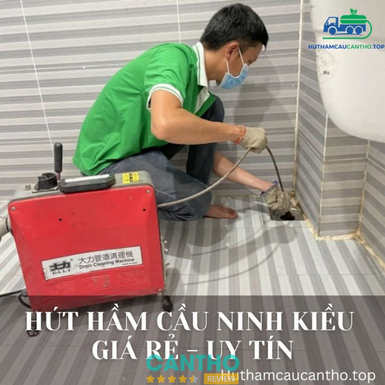 Dịch vụ thông cống Cần Thơ nhanh chóng