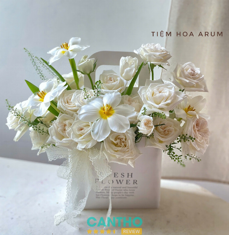 Arum Bouquet cung cấp hoa tươi tại cần thơ