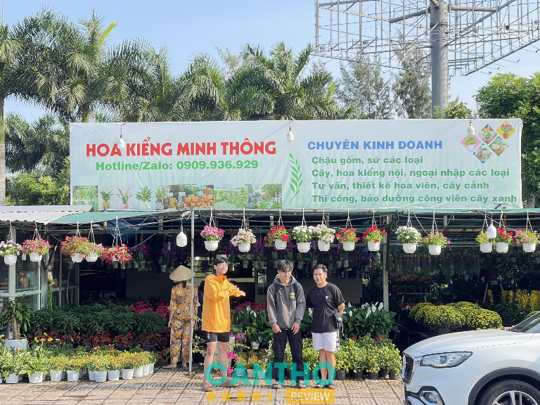 Hoa Kiểng Minh Thông là vựa cây cảnh Cần Thơ