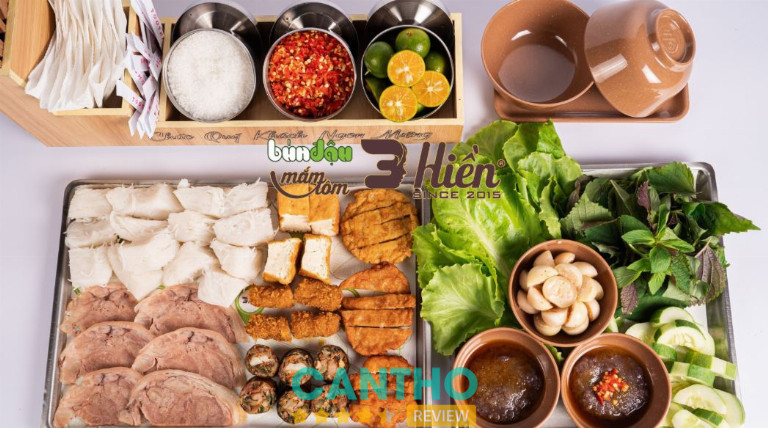 Bún đậu mắm tôm 3 Hiền