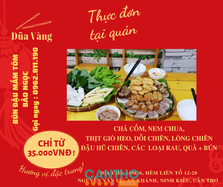 Bún đậu mắm tôm Bảo Ngọc