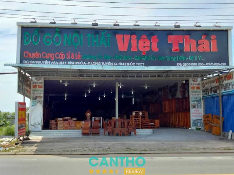 Cửa hàng đồ gỗ mỹ nghệ Việt Thái Cần Thơ 