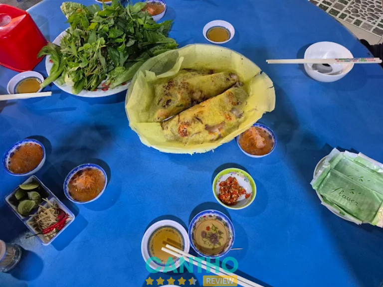 Quán bánh xèo Ngọc Ngân ở Cần Thơ