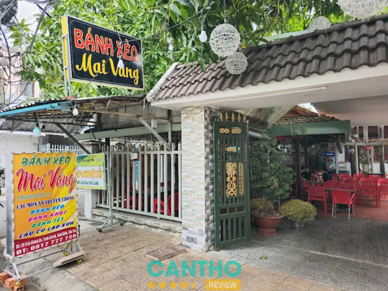 Mai Vàng quán bánh xèo ngon tại Ninh Kiều