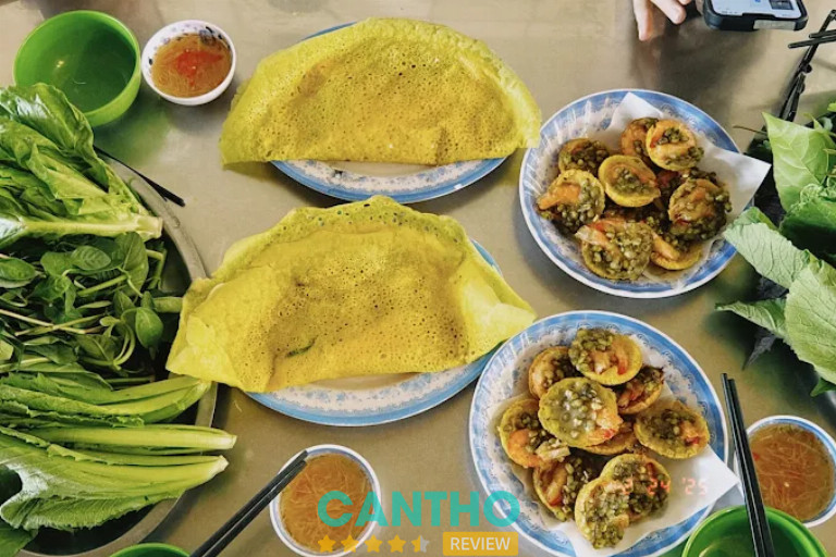 Quán bánh xèo ngon ở Ninh Kiều 7 Tới
