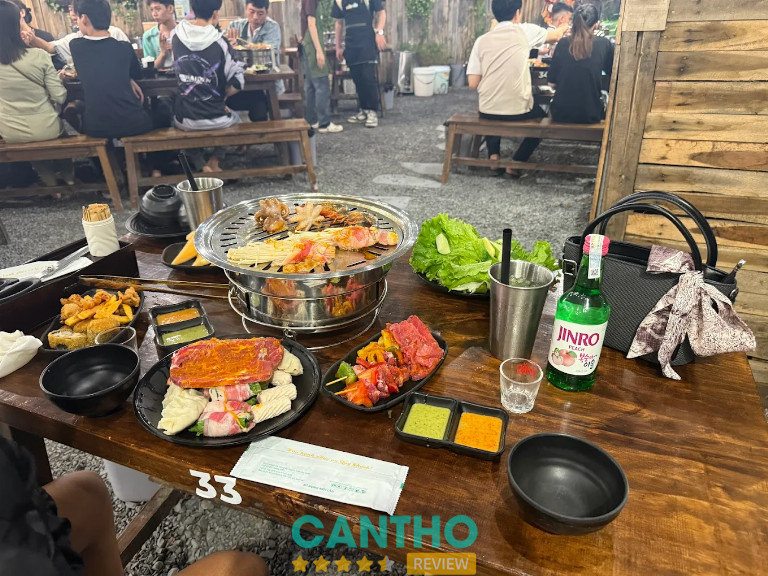 quán buffet Cần Thơ Vườn Mây