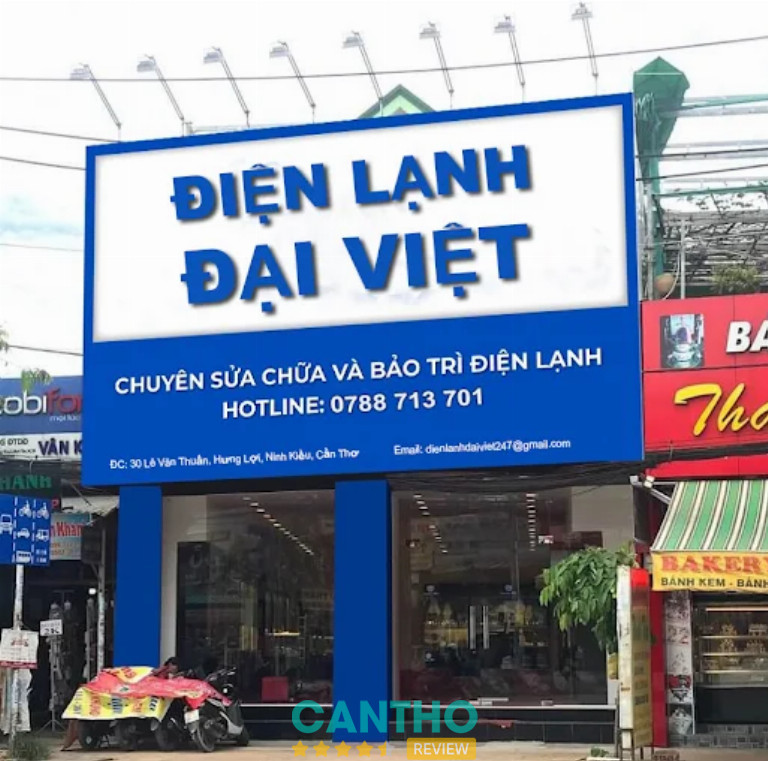 Điện Lạnh Đại Việt sửa máy lạnh ở Cần Thơ 