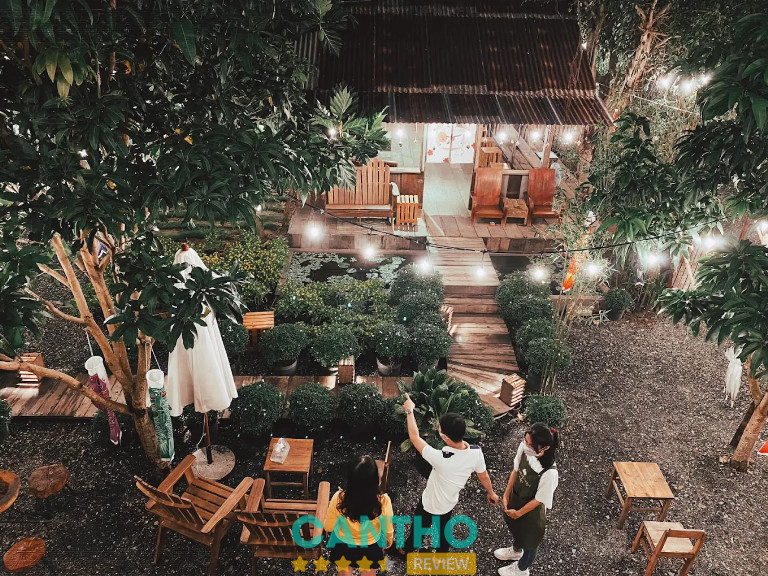 Review Tiệm Trà, Cafe Cỏ Ngọt cần thơ