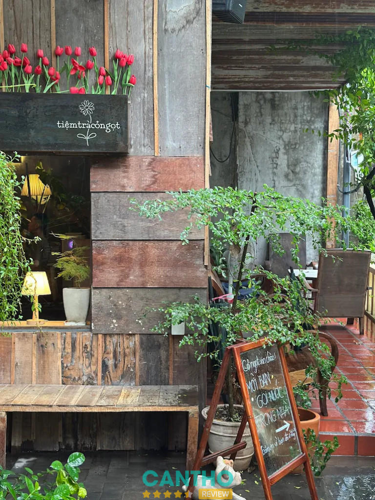 Review Tiệm Trà, Cafe Cỏ Ngọt cần thơ