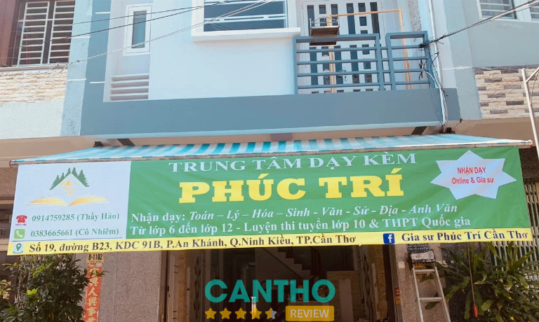 Trung tâm gia sư Cần Thơ Phúc Trí