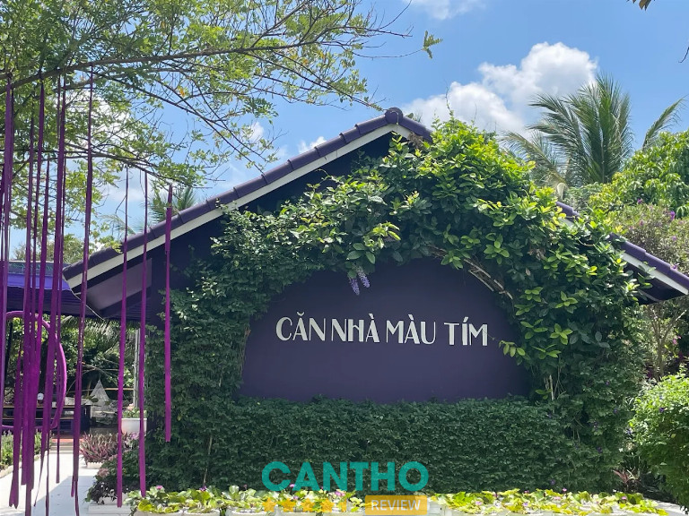 Căn nhà màu tím Cần Thơ