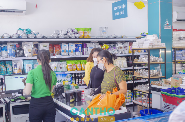 Cửa hàng bán nguyên liệu làm bánh tại Cần Thơ Thu Mart