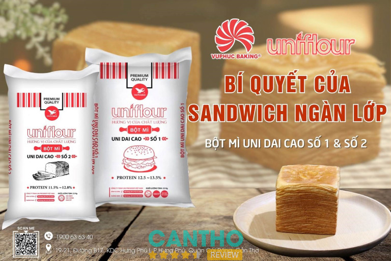 Cửa hàng bán nguyên liệu làm bánh tại Cần Thơ Vũ Phúc Baking
