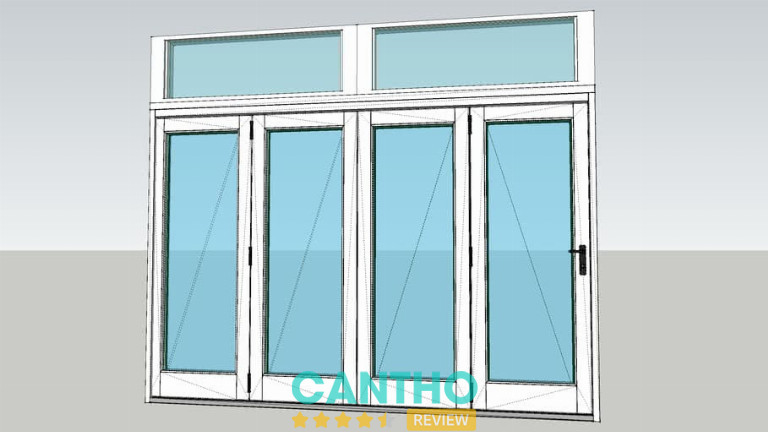 Cửa nhôm giá rẻ ở Cần Thơ Trung Quang Window