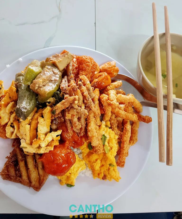 Quán cơm chay tại Cần Thơ - Thiện Tâm Hà Tiên